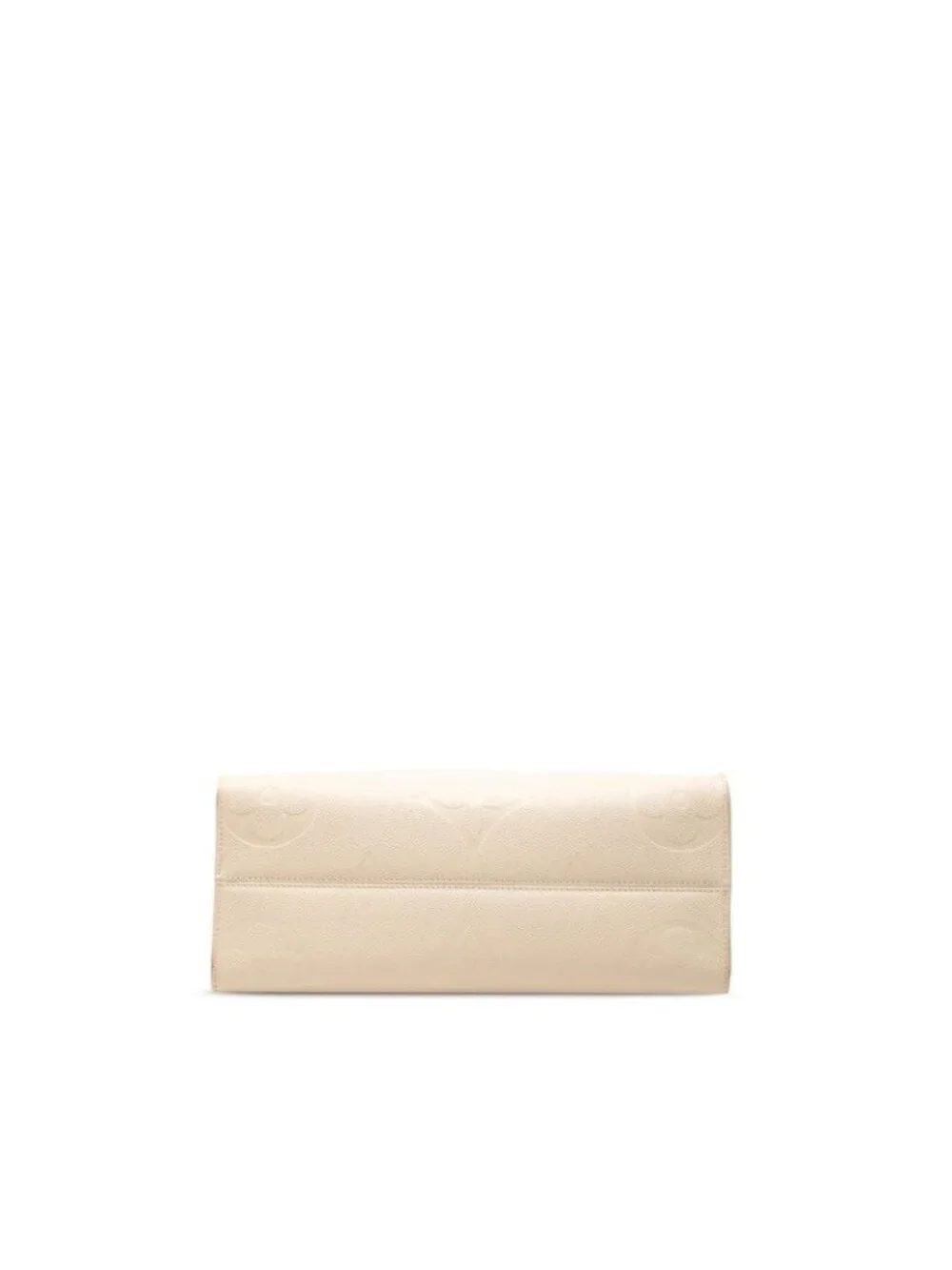 Louis Vuitton Monogram Empreinte On The Go MM Tote Cream Ivory Leather